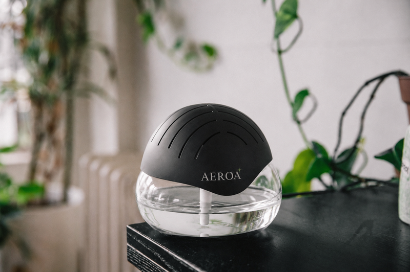 Customer using AEROA at home